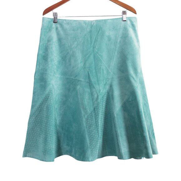 Skotts Washable Suede Midi Skirt - Picture 1 of 14